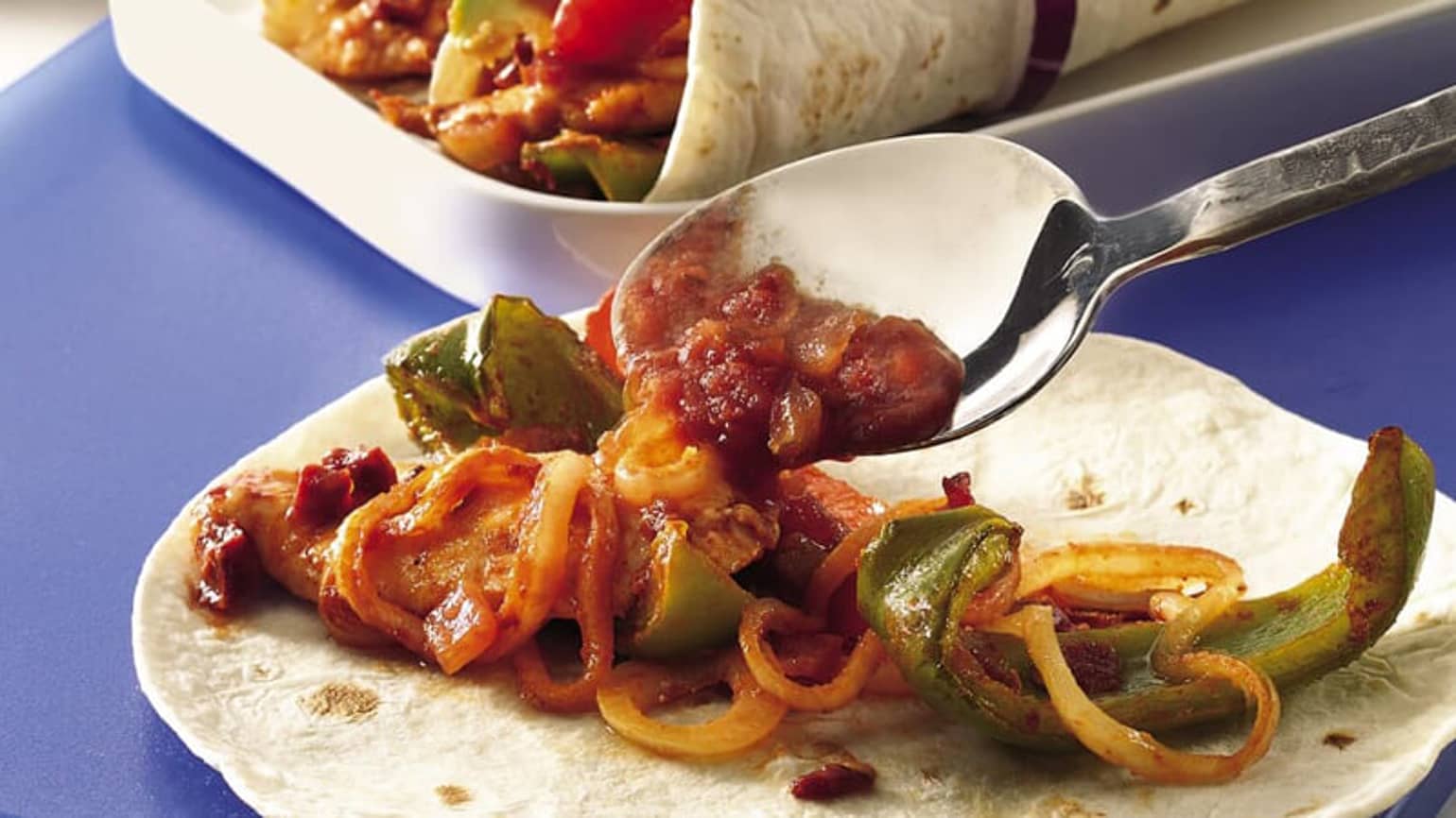 Sauté De Poulet Grillé Style Fajitas